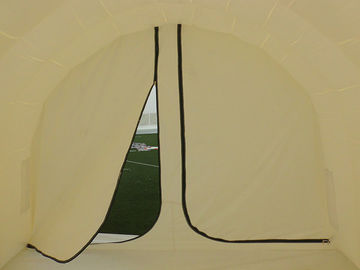 Huge 0.55mm PVC Tarpaulin White Dome Lgloo Inflatable Tent For Party