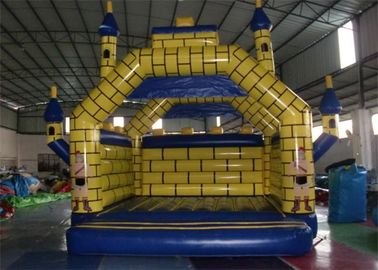 Outdoor Plato PVC Tarpaulin Mini Inflatable Bouncer Castles For Baby Games