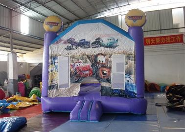 Mini Car Printing Inflatable Bouncer, Commercial Grade Bounce Houses
