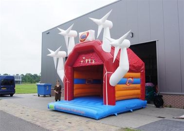 Small Commercial Toddler Blow Up Bounce House Inflatables With Fire Resistant