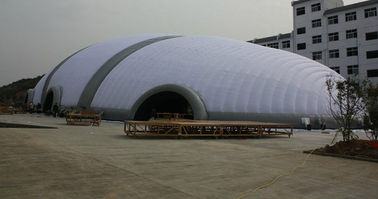 EN71 0.55mm PVC Large Trade Show Exhibition Inflatable Tent For Advertising