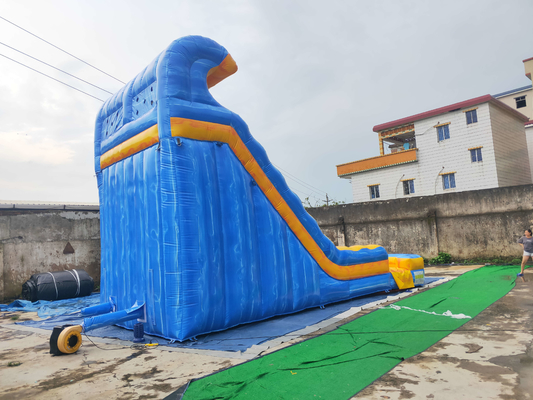0.55mm PVC Inflatable Water Slide Blow Up Jumping Slide