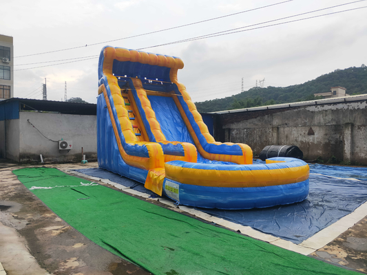 0.55mm PVC Inflatable Water Slide Blow Up Jumping Slide