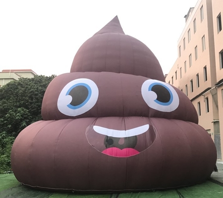 Fire Proof Inflatable Tent Interesting Shape Of Feces 10m Diameter