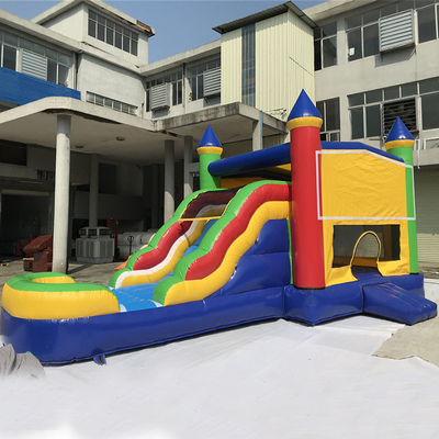 SCT 4m Height Inflatable Bouncer Houses Castle Combo