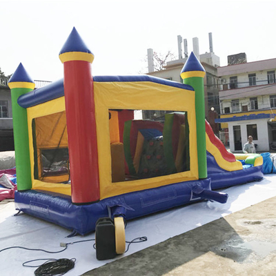 SCT 4m Height Inflatable Bouncer Houses Castle Combo