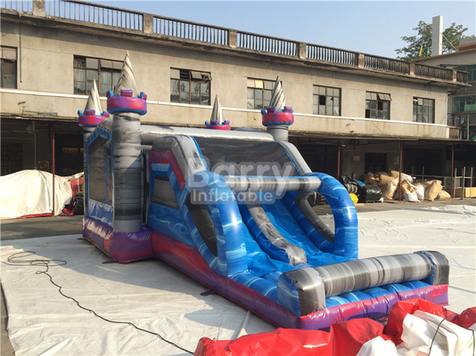 Indoor Inflatable Bouncer Castle Slide Combo For Children Ball Pool