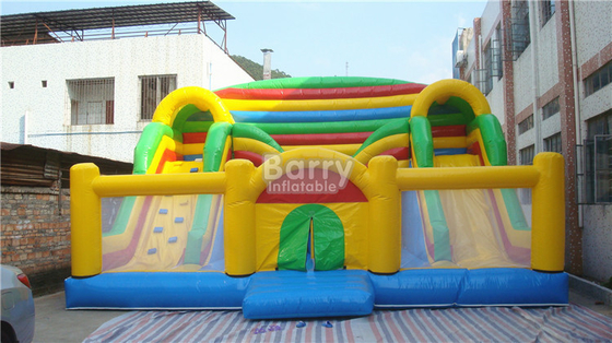 ODM Plato Inflatable Combo Outdoor Commercial Bouncy Castles