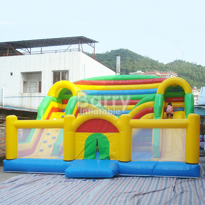 ODM Plato Inflatable Combo Outdoor Commercial Bouncy Castles