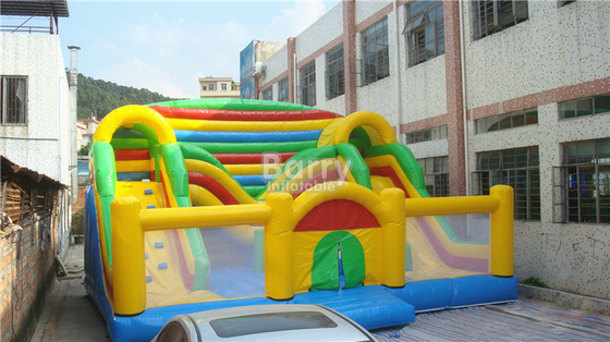 ODM Plato Inflatable Combo Outdoor Commercial Bouncy Castles