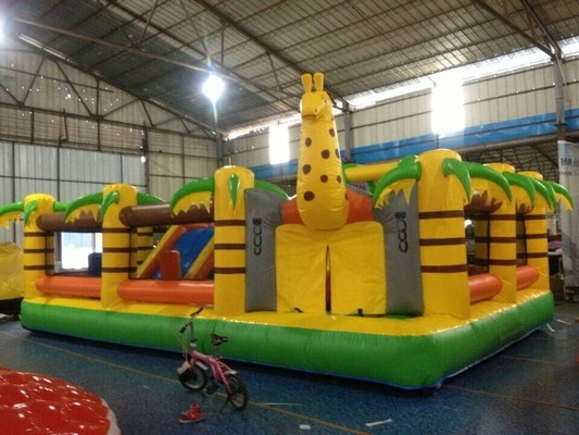 8x5m Inflatable Castle Bouncer Amusement Cartoon Theme Park
