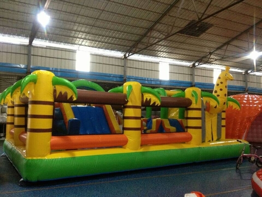 8x5m Inflatable Castle Bouncer Amusement Cartoon Theme Park