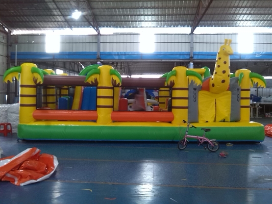 8x5m Inflatable Castle Bouncer Amusement Cartoon Theme Park