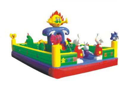 18oz Inflatable Amusement Park Jumping Castle Bouncer Ground Games