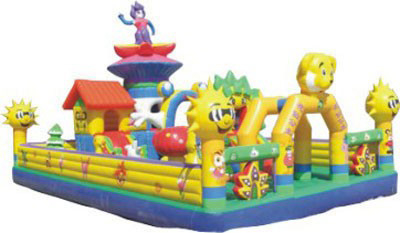 18oz Inflatable Amusement Park Jumping Castle Bouncer Ground Games