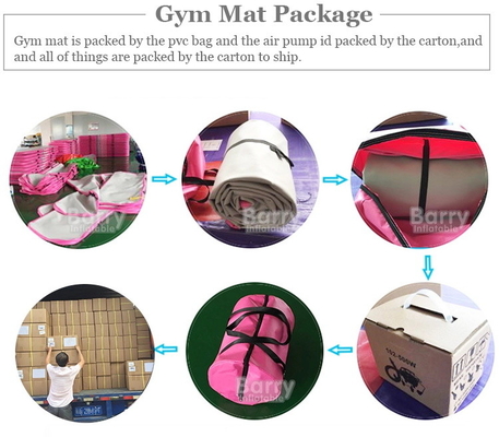 DWF 1.2mm Plato Inflatable Gymnastics Air Track Tumbling Gym Mat