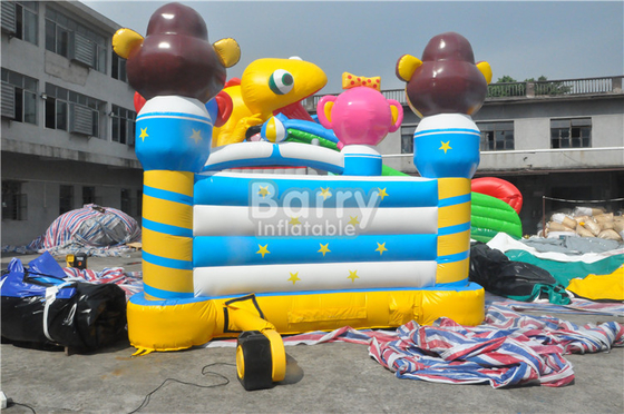 Animal Theme Inflatable Bouncing House Children'S Blow Up Bouncy Castle