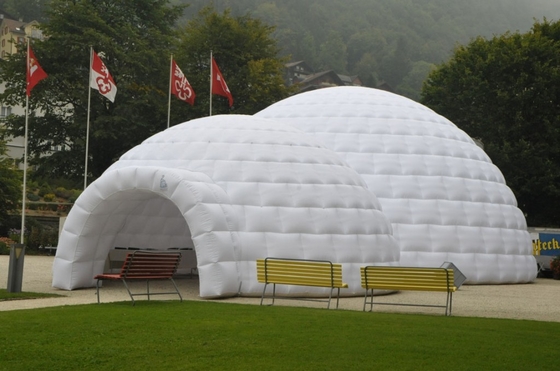 0.45mm PVC Inflatable Dome Tent Air Supported Structure Giant
