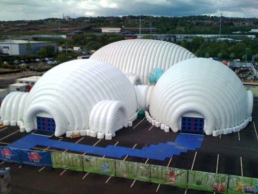 0.45mm PVC Inflatable Dome Tent Air Supported Structure Giant