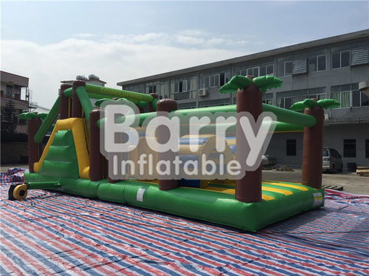 Outdoor Commercial Inflatable Obstacle Course For Kids