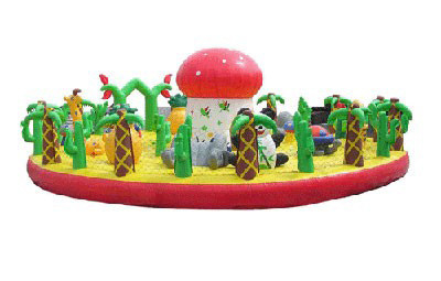 Customized Size Inflatable Amusement Park Commercial Bounce House