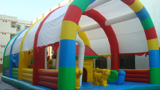 Commercial Inflatable Bouncer 0.55mm PVC Jumping Castle Play Park