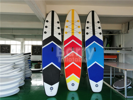 0.9mm PVC Non Slip Stand Up Paddle Board Inflatable 300x76x15cm