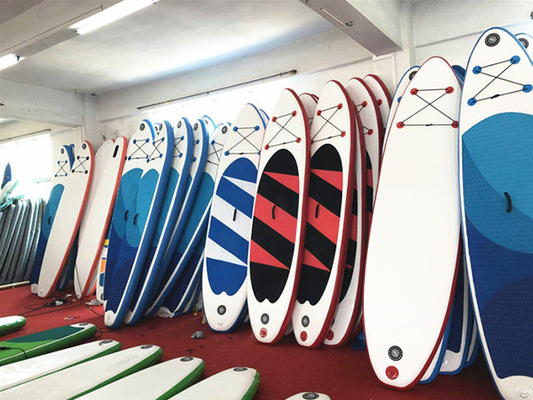 0.9mm PVC Non Slip Stand Up Paddle Board Inflatable 300x76x15cm