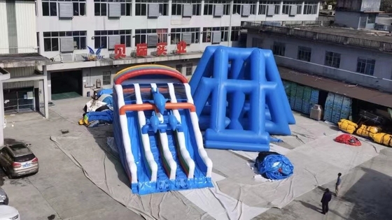 OEM Tarpaulin Commercial Inflatable Slide Blow Up Dry Slide