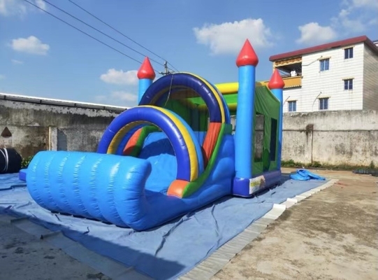 Plato 1000D Inflatable Combo Slide Bouncy Castle Jumper Park