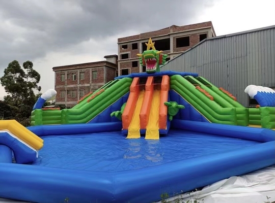 Pool Blow Up Water Slide Big Bouncer Giant Jump Castle