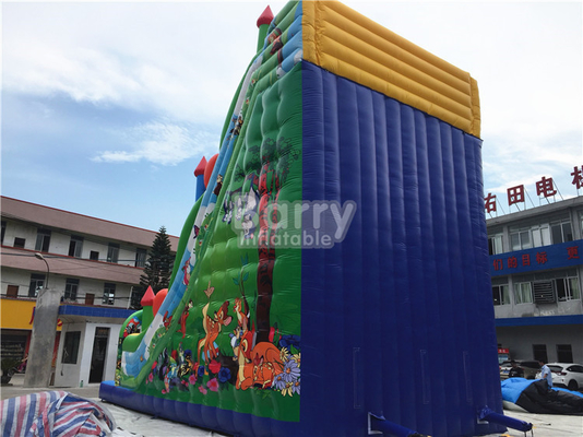 Animal Theme Inflatable Single Lane Slide Wet Dry Backyard Clearance Bouncer