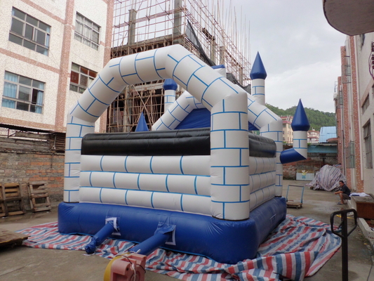 0.55mm PVC Commercial Bouncer Combo Inflatable Jumping Castle For Kids