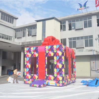 0.55mm PVC Christmas Inflatable Air Bouncer House Inflatable Trampoline