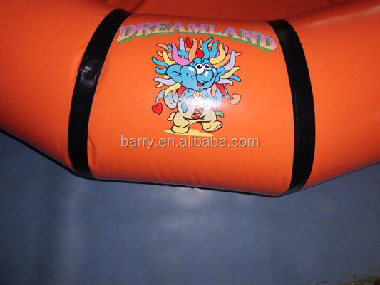 Custom Portable Water Pool Orange Kids Inflatable Swimming Pool