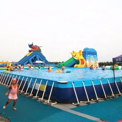 Fire Resistance Waterproof PVC Swimming Pool 1m Height