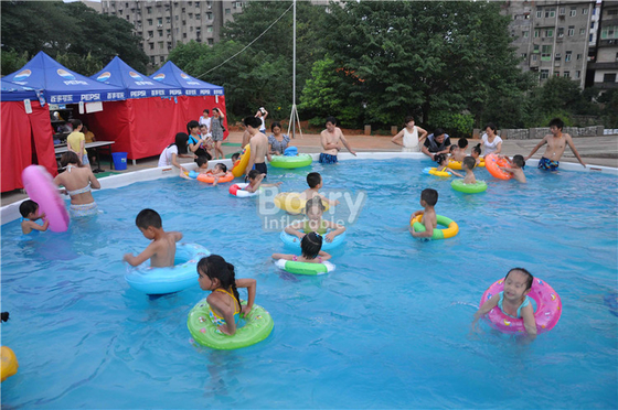 Fire Resistance Waterproof PVC Swimming Pool 1m Height
