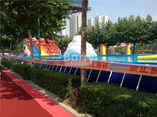 PVC Tarpaulin Liner Portable Water Pool For Amusement Water Park Equipment