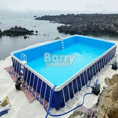 Custom Above Ground Metal Frame Swimming Pools For Adult And Kids