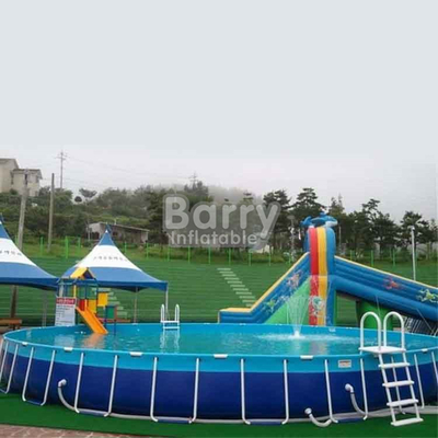 Customized Portable Water Pool Round Mobile Container Swimming Pool