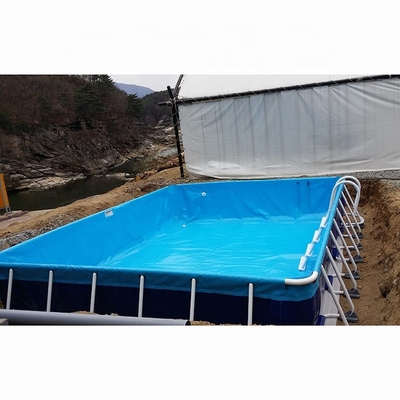 Professional Steel Frame Swimming Pool For Outdoor Water Proof