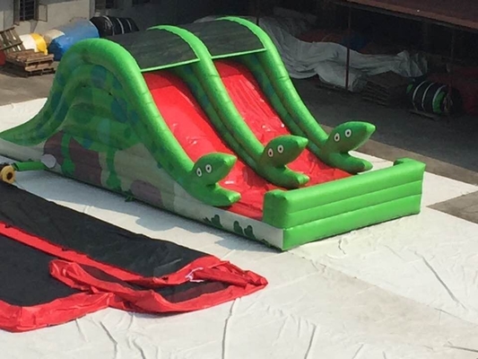 0.55mm PVC Outdoor Inflatable Bouncer Slide Combo Blow Up Bouncy Castle