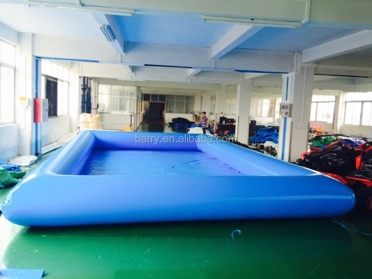 Large Inflatable Water Roller Pool 10m*10m For Amusement Park