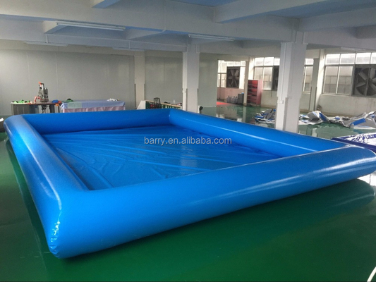 Large Inflatable Water Roller Pool 10m*10m For Amusement Park