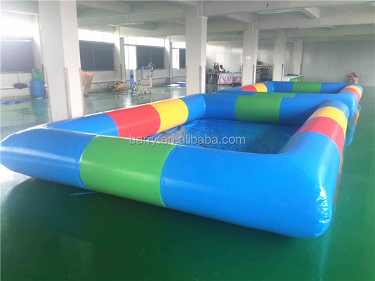 Portable Mobile Inflatable Swimming Pool With Water Roller Toys