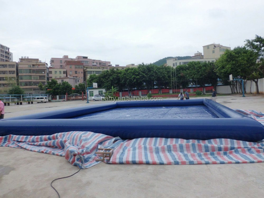 Commercial Floating Inflatable Boat Swimming Pool 10m*10m