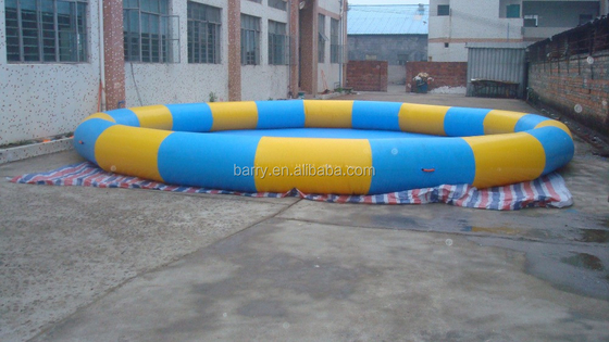 Plato Blow Up Portable Water Pool With Sand Circal Shape