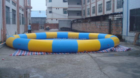 Plato Blow Up Portable Water Pool With Sand Circal Shape