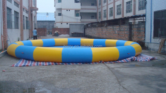 Plato Blow Up Portable Water Pool With Sand Circal Shape