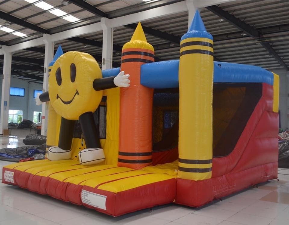 EN71 Tarpaulin Blow Up Bounce House Inflatable Bouncy Castle